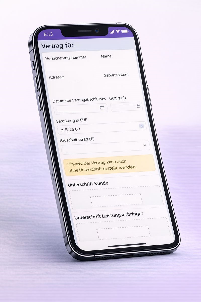 Digitale Dokumentenverwaltung: Verträge erstellen, anpassen und speichern